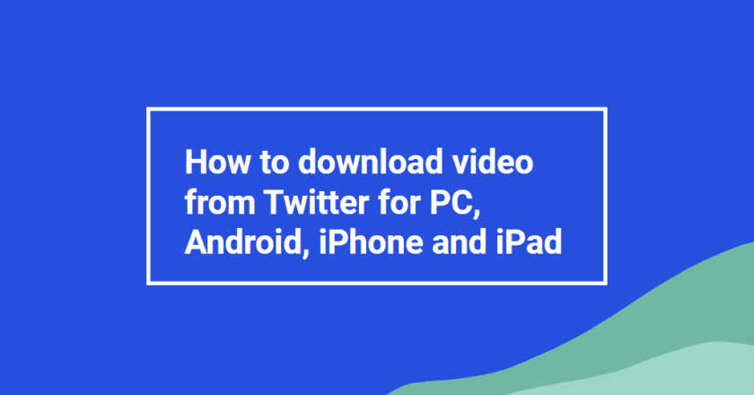 How to download video from twitter for pc ,android, iphone and ipad